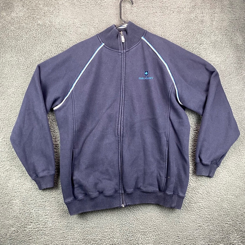 Mondetta‎ Resort Mens XL TG Full Zip Track Jacket Navy Blue Calgary Canada